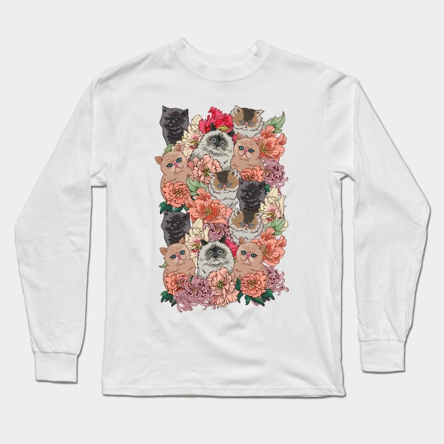 Because cats Long Sleeve T-Shirt by huebucket